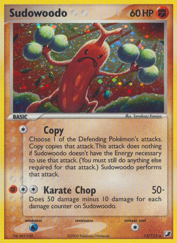 Sudowoodo - Unseen Forces #15