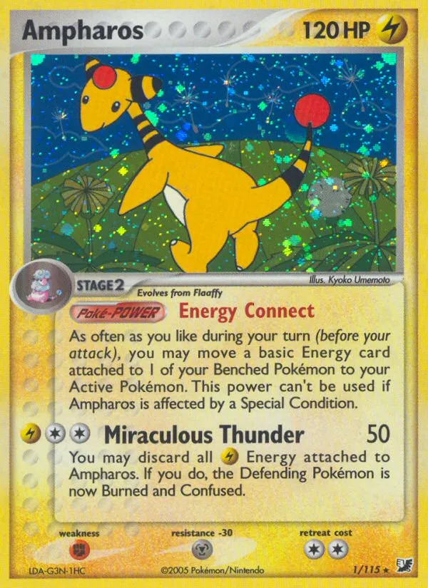 Ampharos - Unseen Forces #1