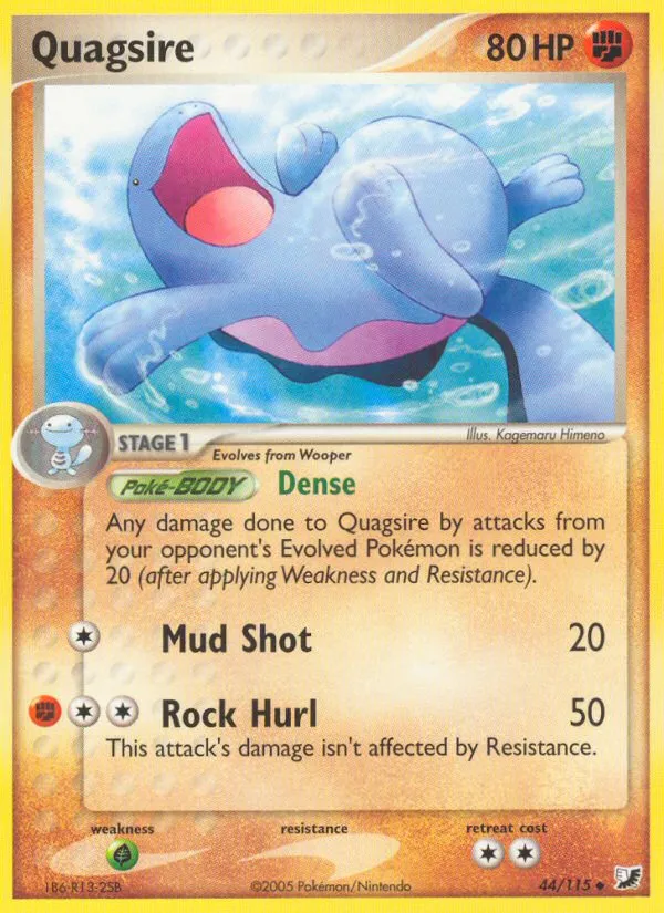 Quagsire - Unseen Forces #44