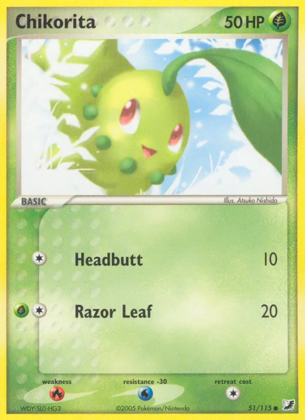 Chikorita - Unseen Forces #51