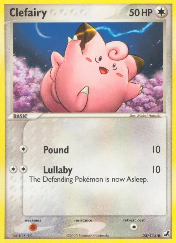 Clefairy - Unseen Forces #53