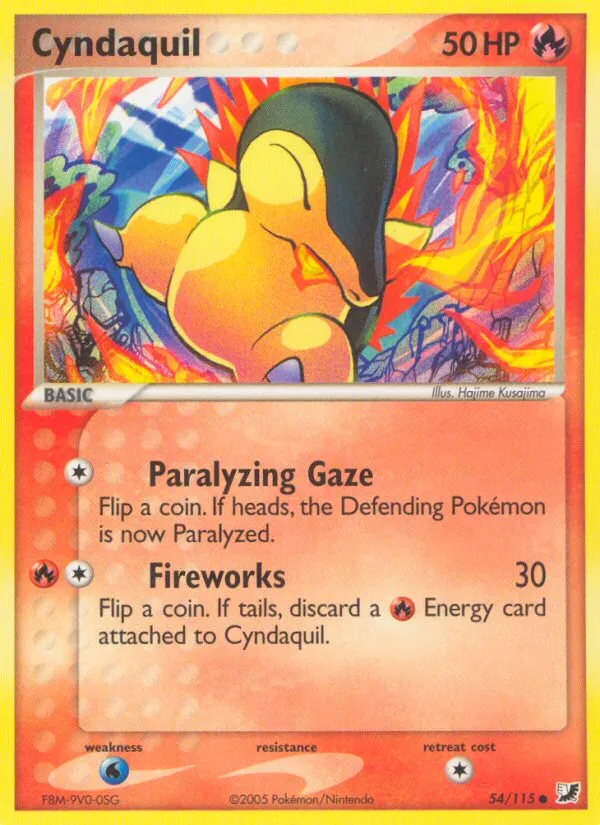 Cyndaquil - Unseen Forces #54