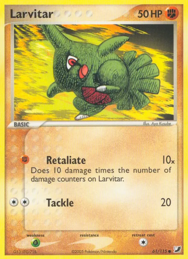 Larvitar - Unseen Forces #61
