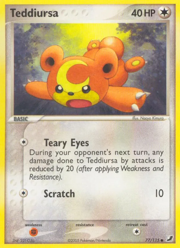 Teddiursa - Unseen Forces #77
