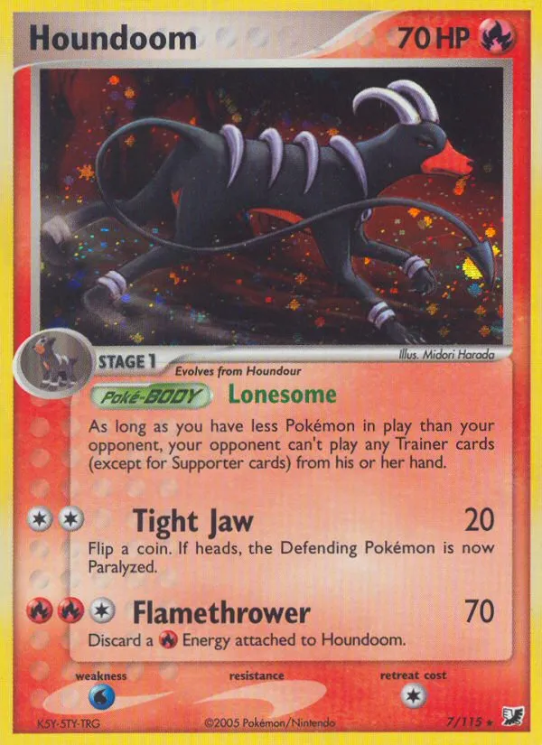 Houndoom - Unseen Forces #7