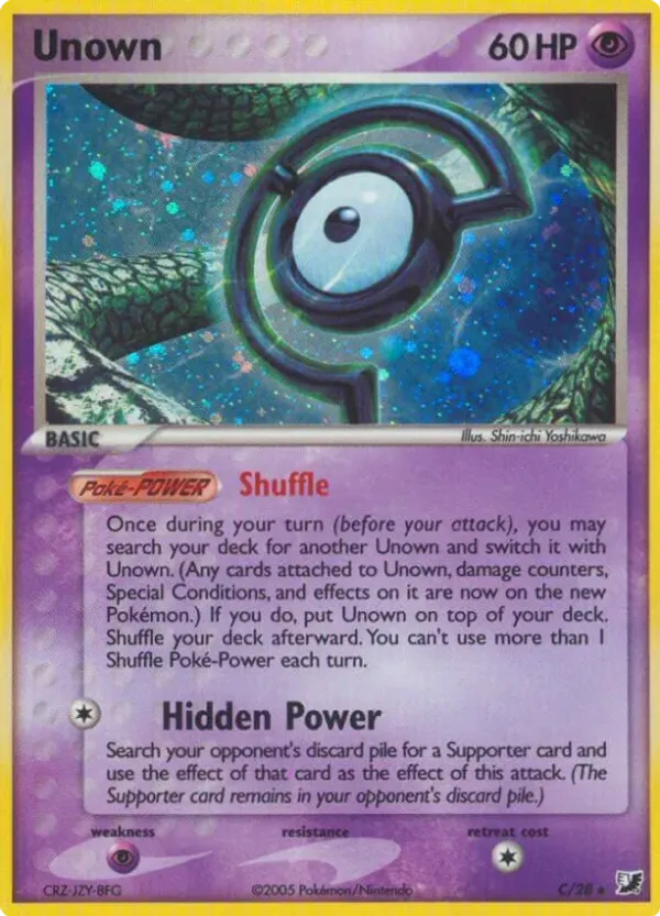 Unown - Unseen Forces #C