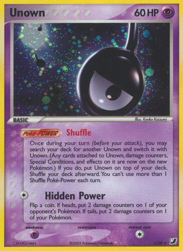 Unown - Unseen Forces #!