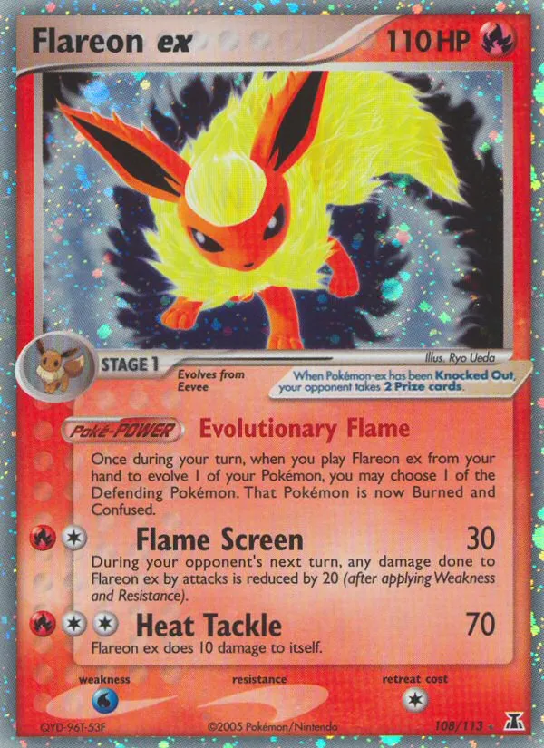 Flareon ex - Delta Species #108
