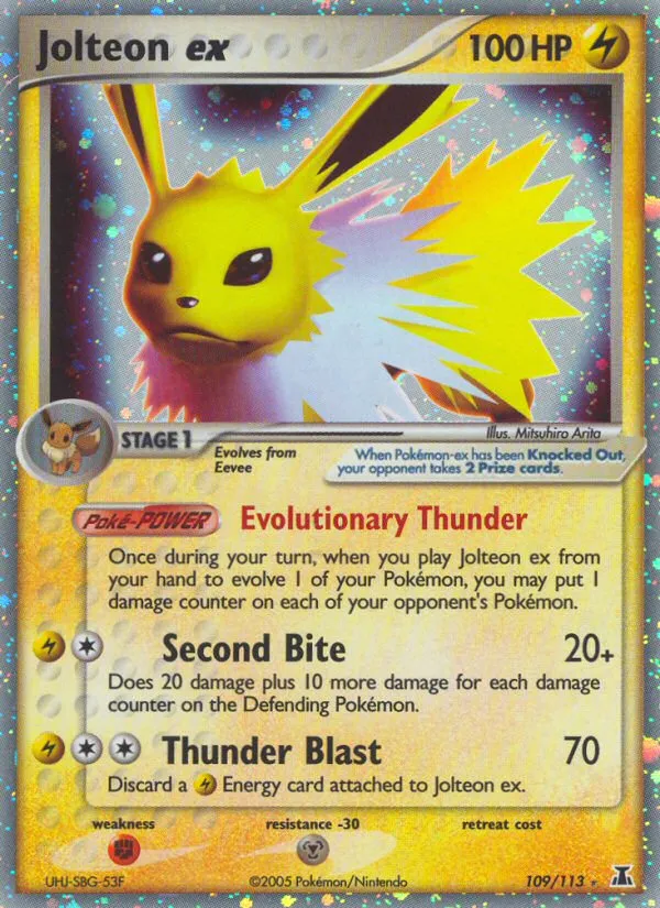 Jolteon ex - Delta Species #109