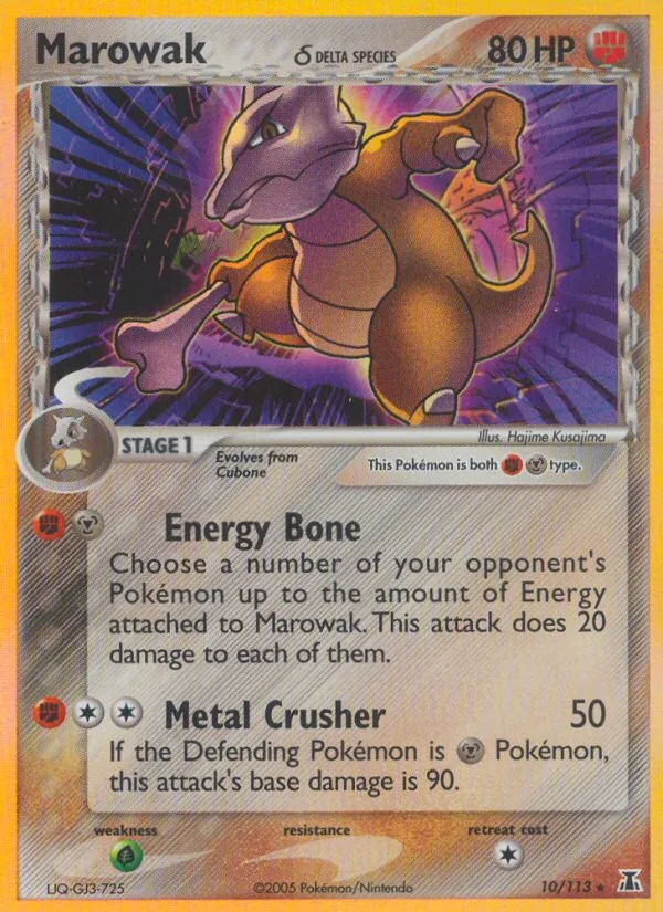 Marowak δ - Delta Species #10