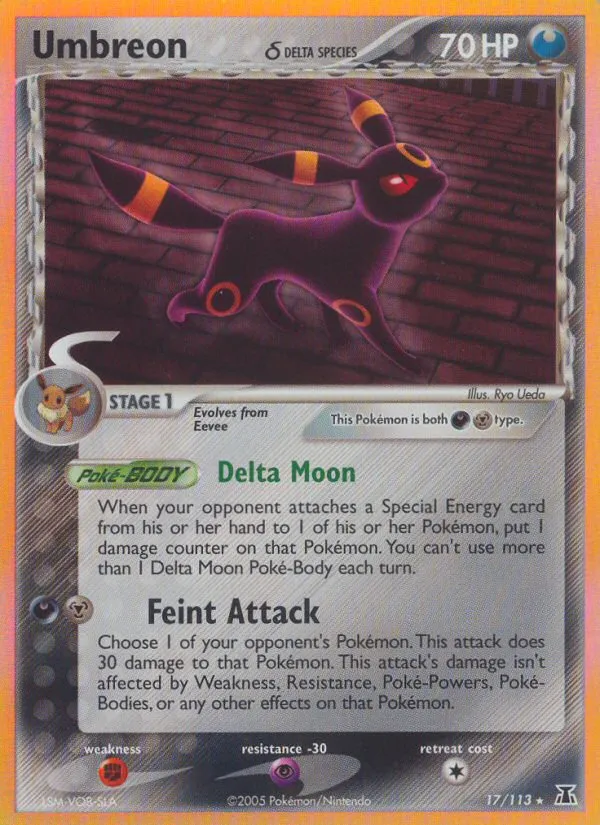 Umbreon δ - Delta Species #17