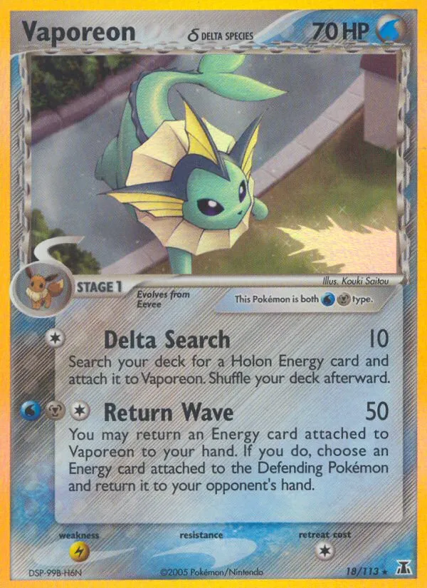 Vaporeon δ - Delta Species #18