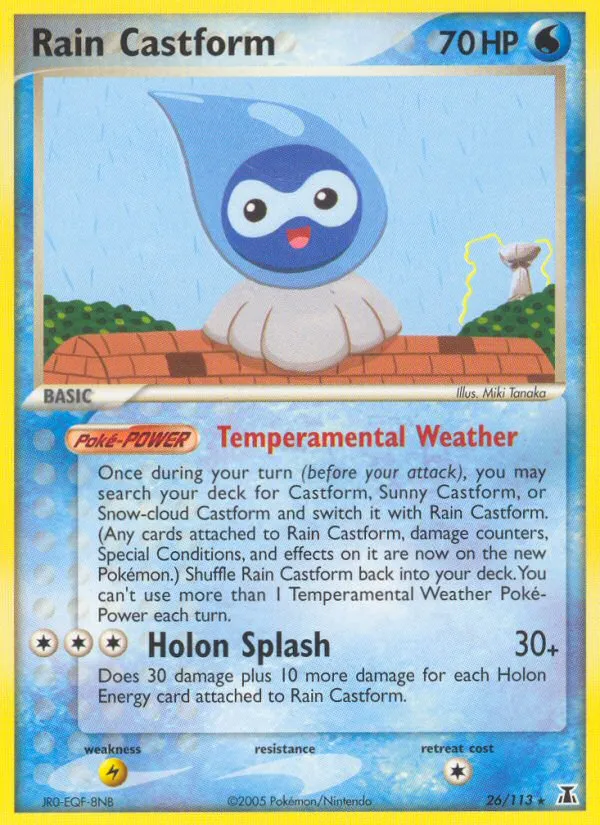 Rain Castform - Delta Species #26