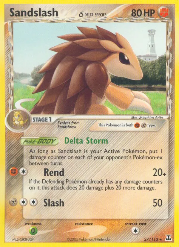 Sandslash δ - Delta Species #27