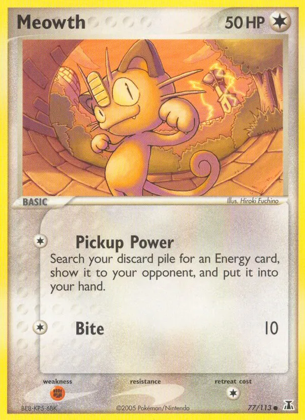 Meowth - Delta Species #77