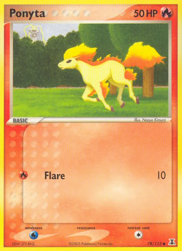 Ponyta - Delta Species #78
