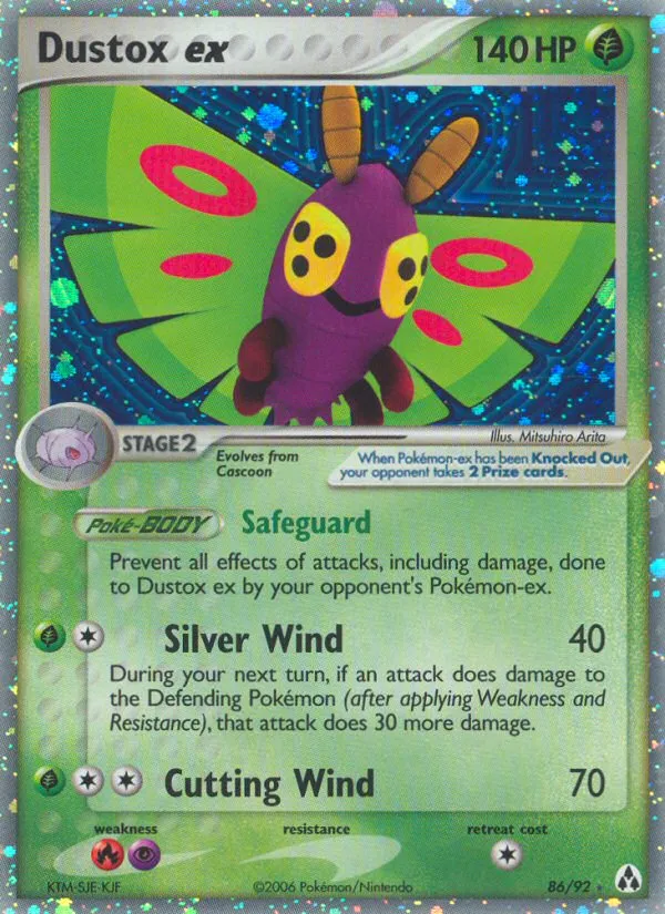 Dustox ex - Legend Maker #86