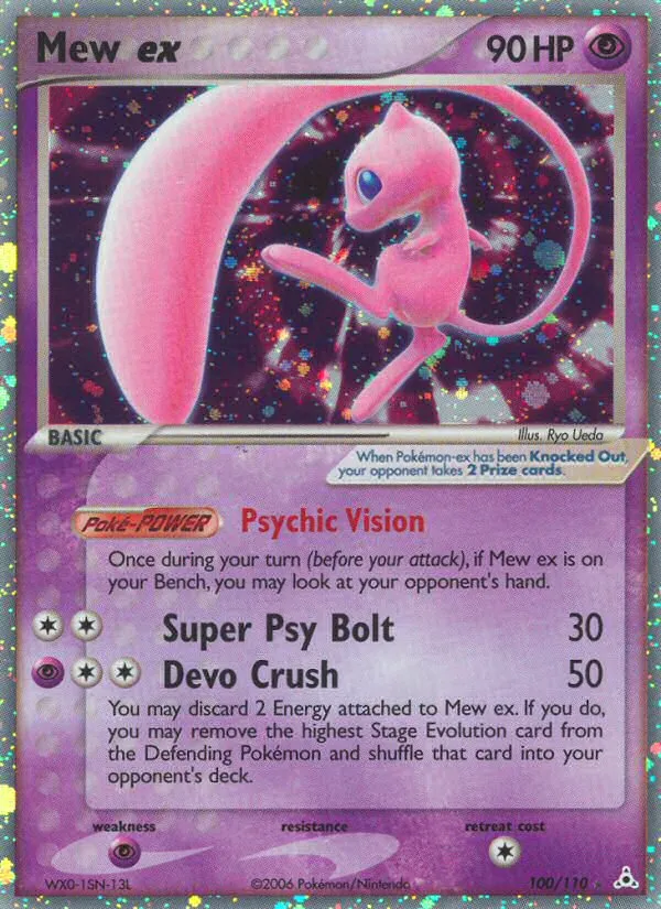 Mew ex - Holon Phantoms #100