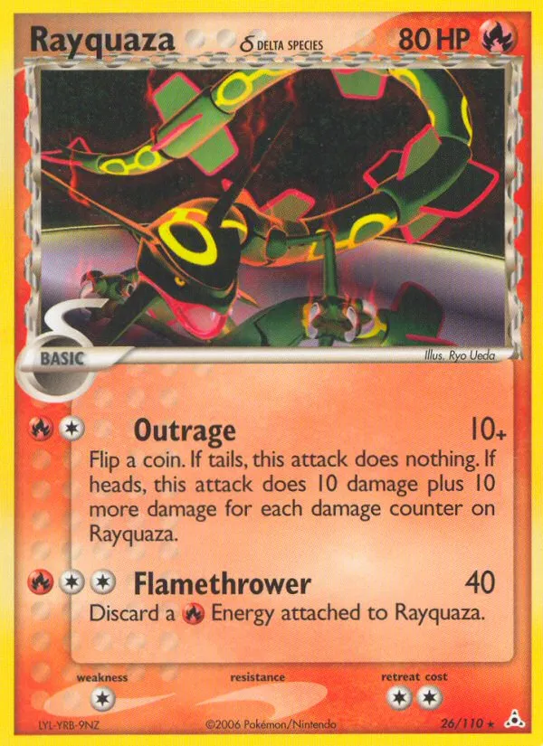 Rayquaza δ - Holon Phantoms #26