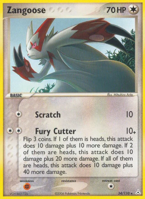 Zangoose - Holon Phantoms #34