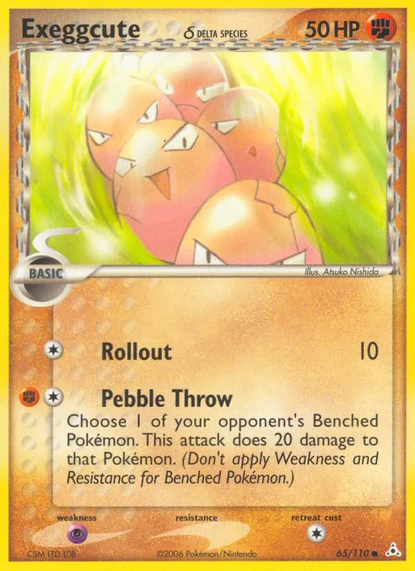Exeggcute δ - Holon Phantoms #65