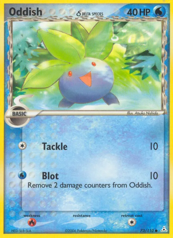 Oddish δ - Holon Phantoms #73