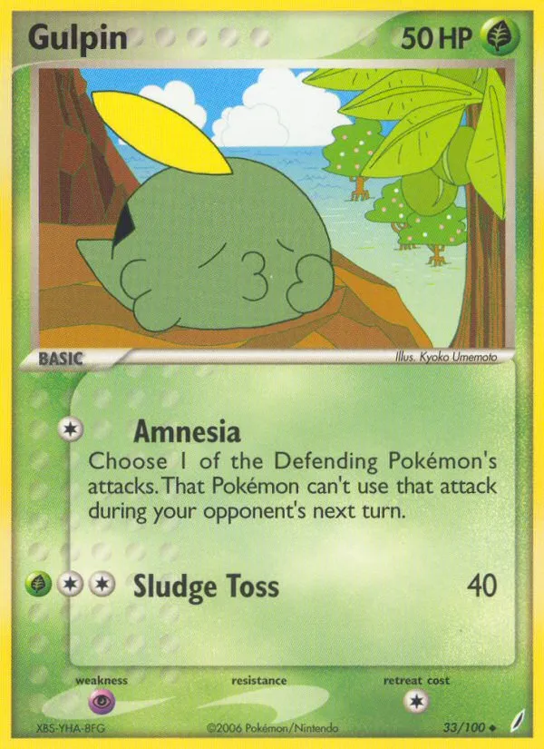 Gulpin - Crystal Guardians #33