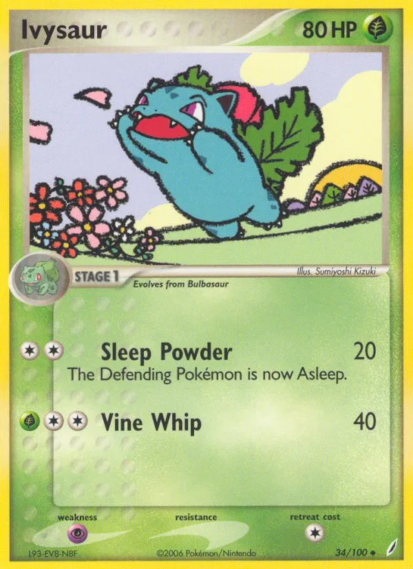 Ivysaur - Crystal Guardians #34