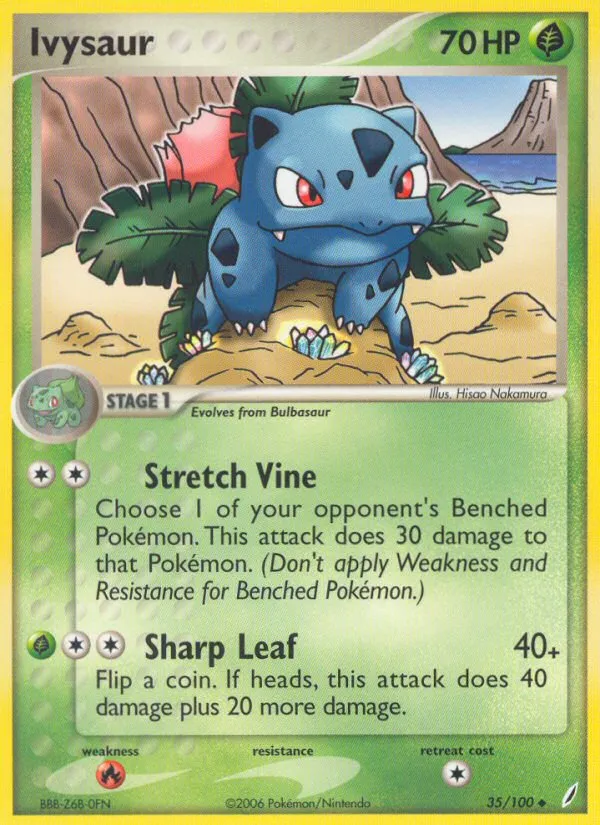 Ivysaur - Crystal Guardians #35