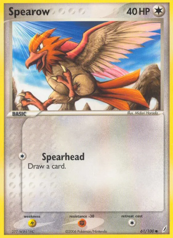 Spearow - Crystal Guardians #61