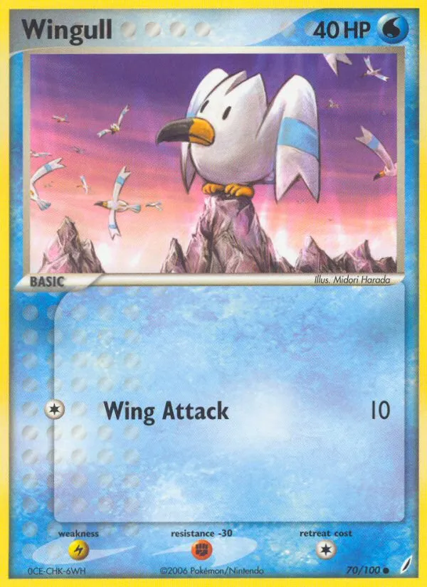 Wingull - Crystal Guardians #70