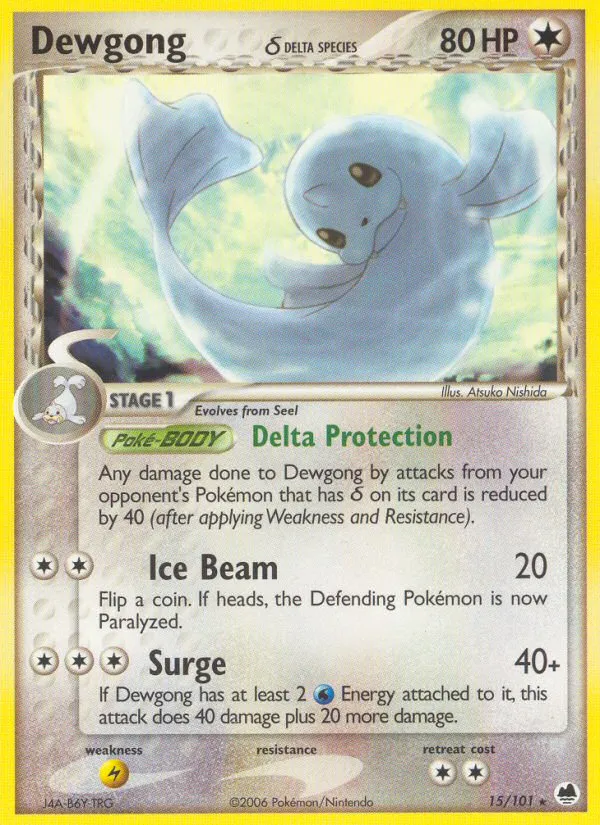 Dewgong δ - Dragon Frontiers #15