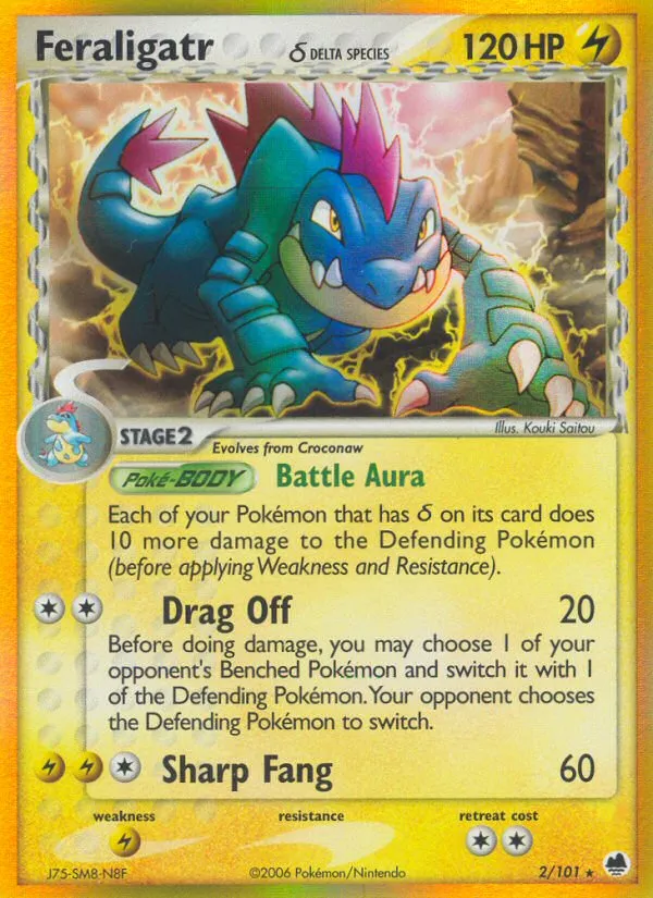 Feraligatr δ - Dragon Frontiers #2
