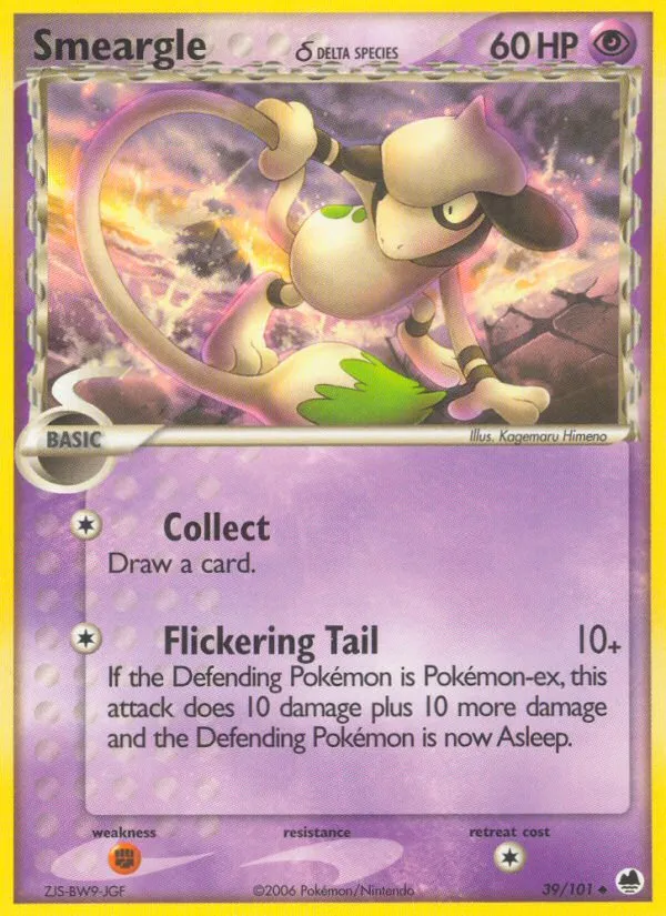 Smeargle δ - Dragon Frontiers #39