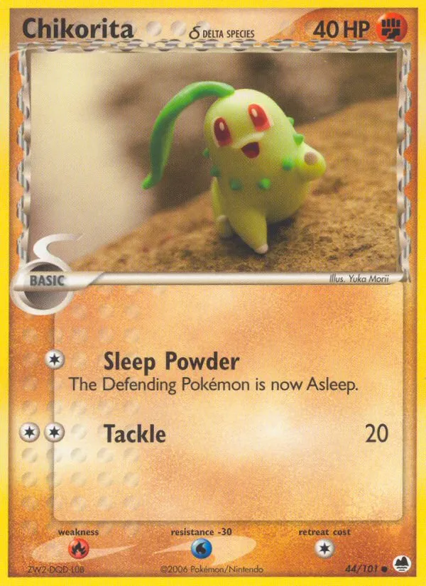 Chikorita δ - Dragon Frontiers #44