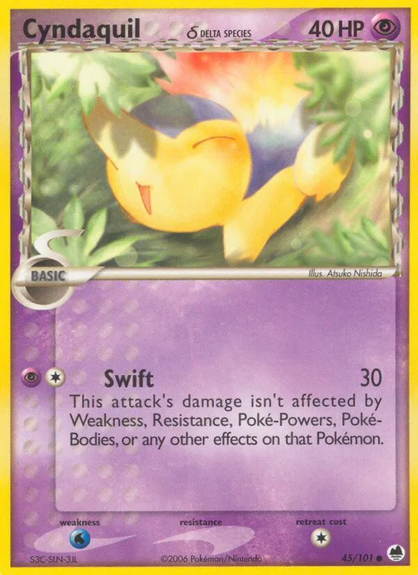 Cyndaquil δ - Dragon Frontiers #45