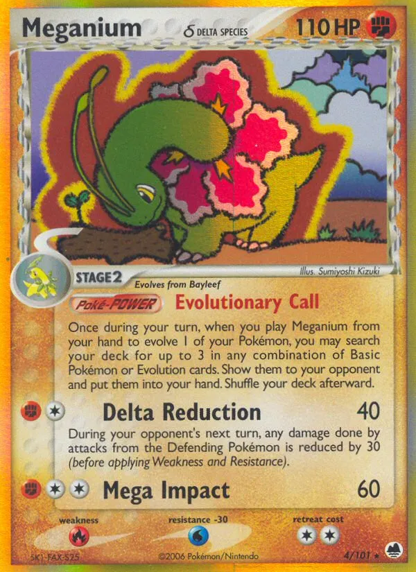 Meganium δ - Dragon Frontiers #4