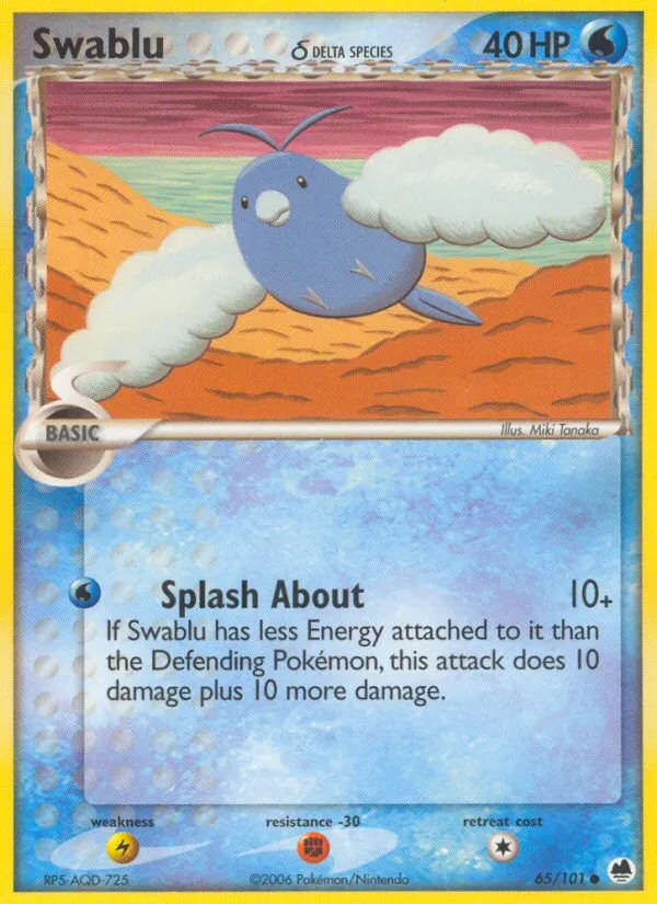 Swablu δ - Dragon Frontiers #65