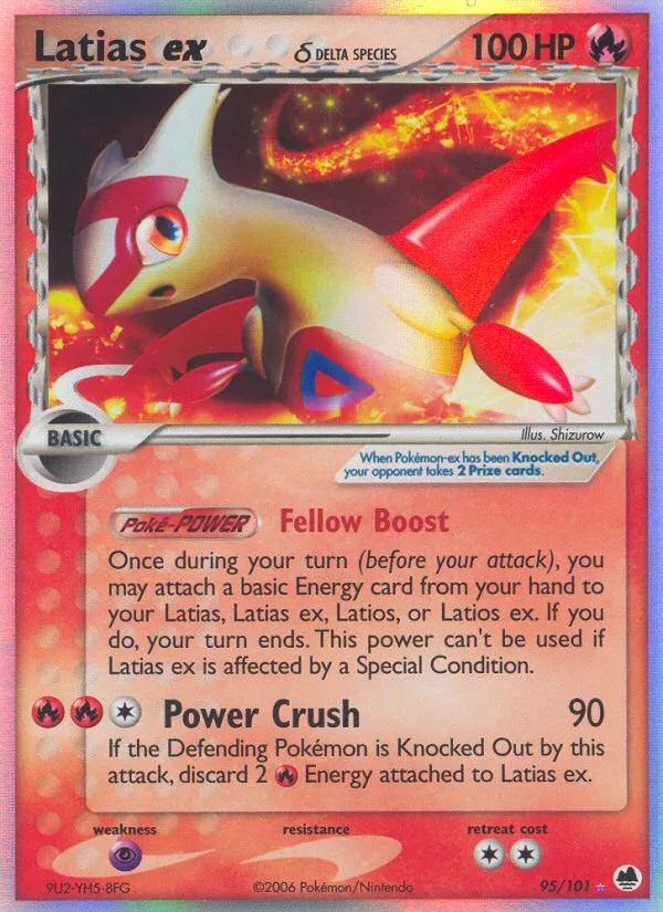 Latias ex δ - Dragon Frontiers #95