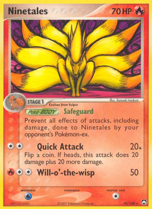 Ninetales - Power Keepers #19