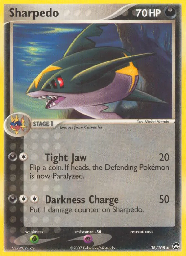 Sharpedo - Power Keepers #38