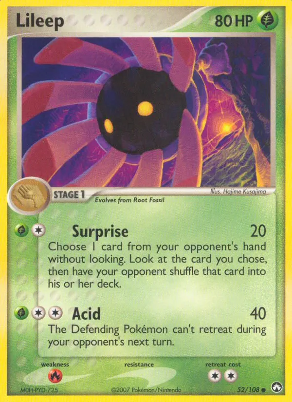 Lileep - Power Keepers #52