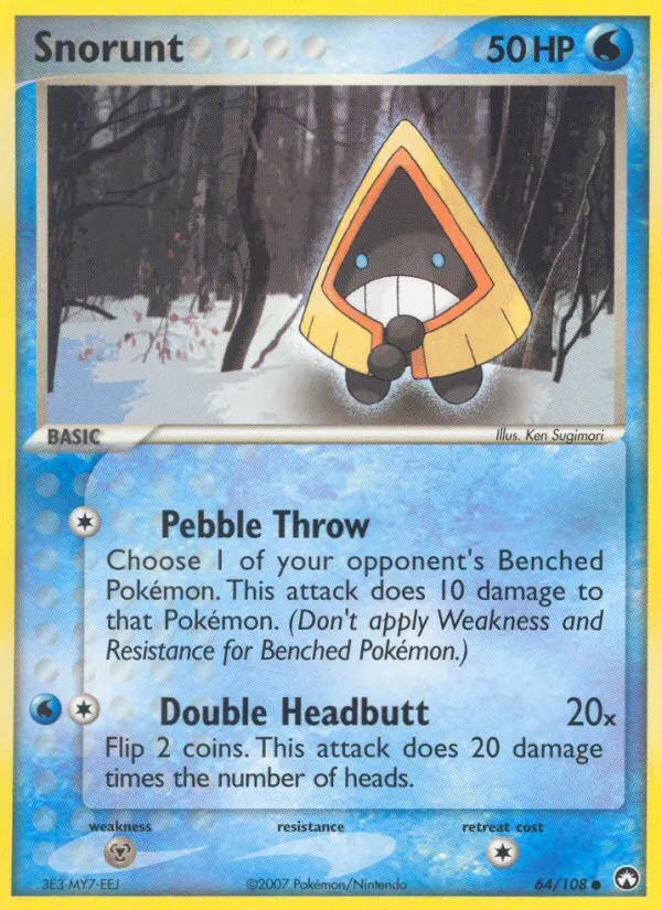 Snorunt - Power Keepers #64