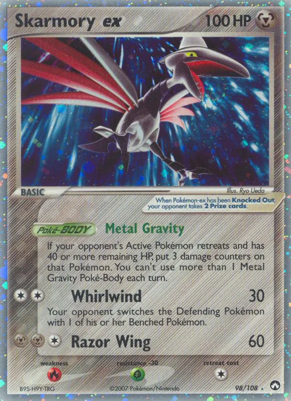 Skarmory ex - Power Keepers #98