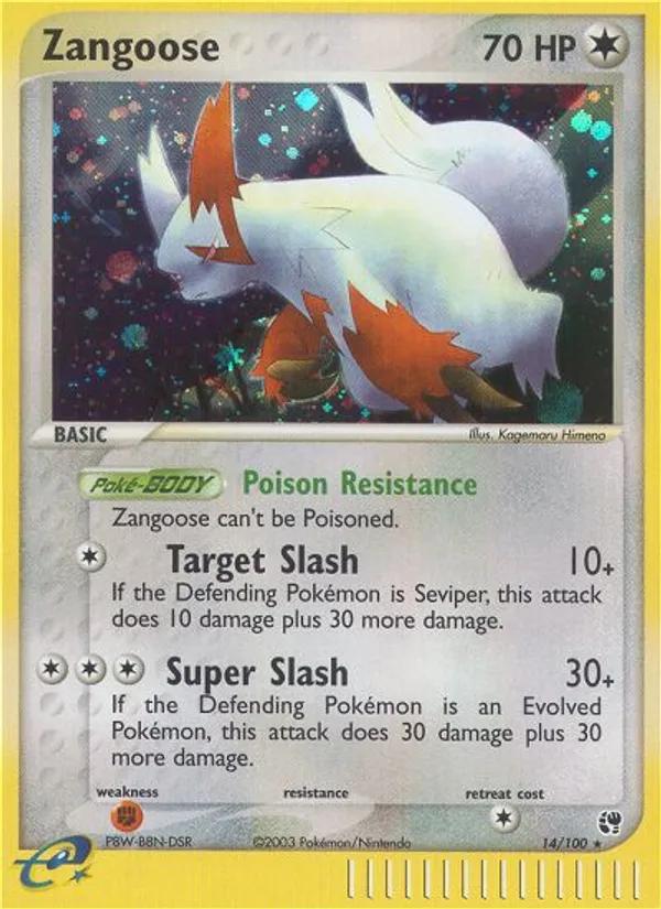 Zangoose - Sandstorm #14