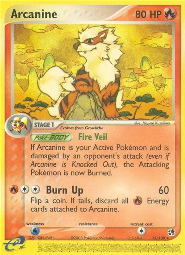 Arcanine - Sandstorm #15