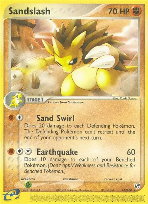 Sandslash - Sandstorm #21