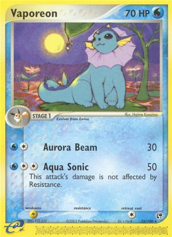 Vaporeon - Sandstorm #25