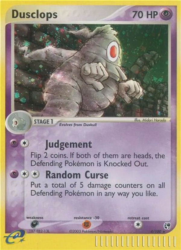 Dusclops - Sandstorm #4