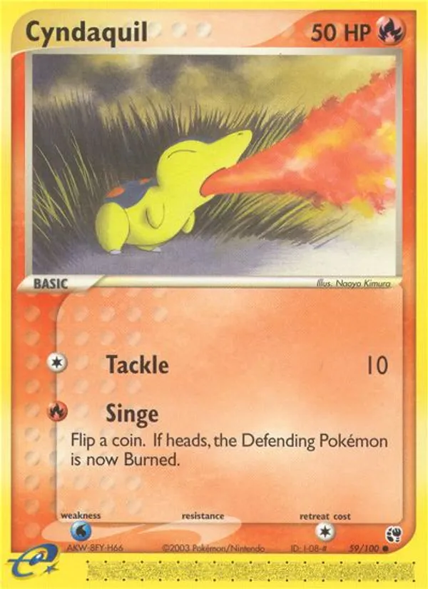 Cyndaquil - Sandstorm #59